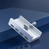 USB 3.0 Hub Clamp Mount with Power Supply